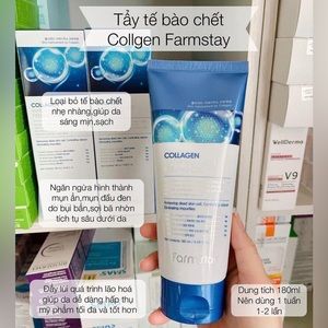 [FARM STAY] Collagen Water Full Moist Peeling Gel - 180ml. Expired 12/2026